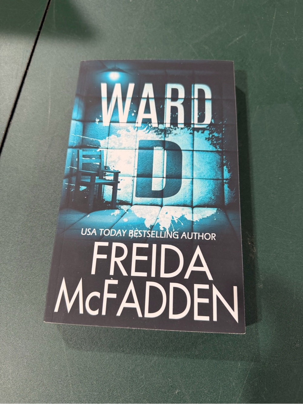 Ward D Thriller Novel - Blue Cover